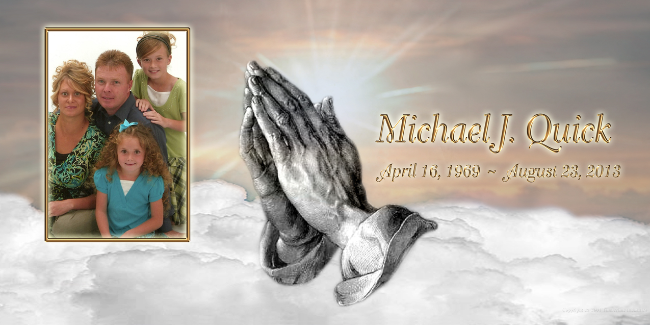 Bronze Clouds Hands (Michael Quick) PROOF